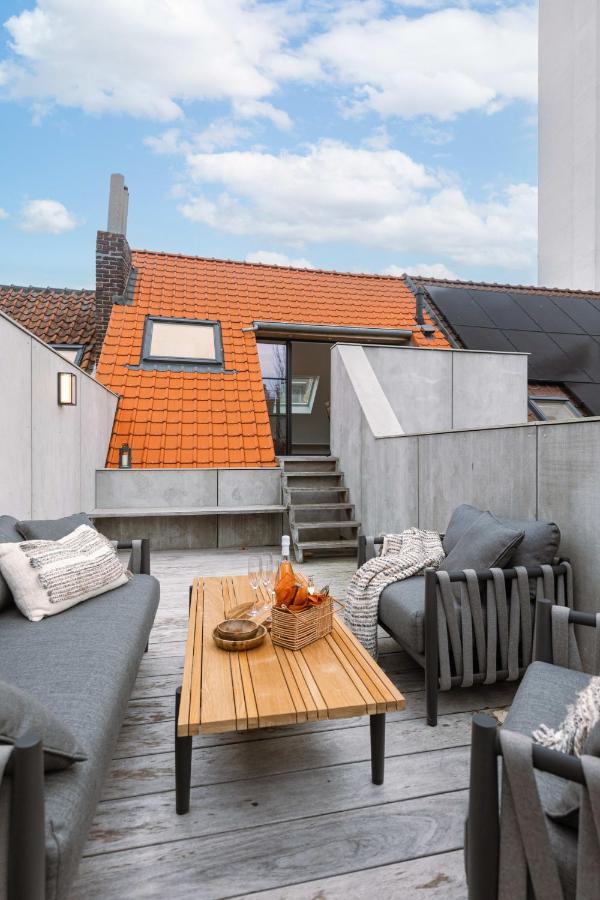 Beautiful Luxurious Mansion With Several Terraces Kortrijk Exterior foto