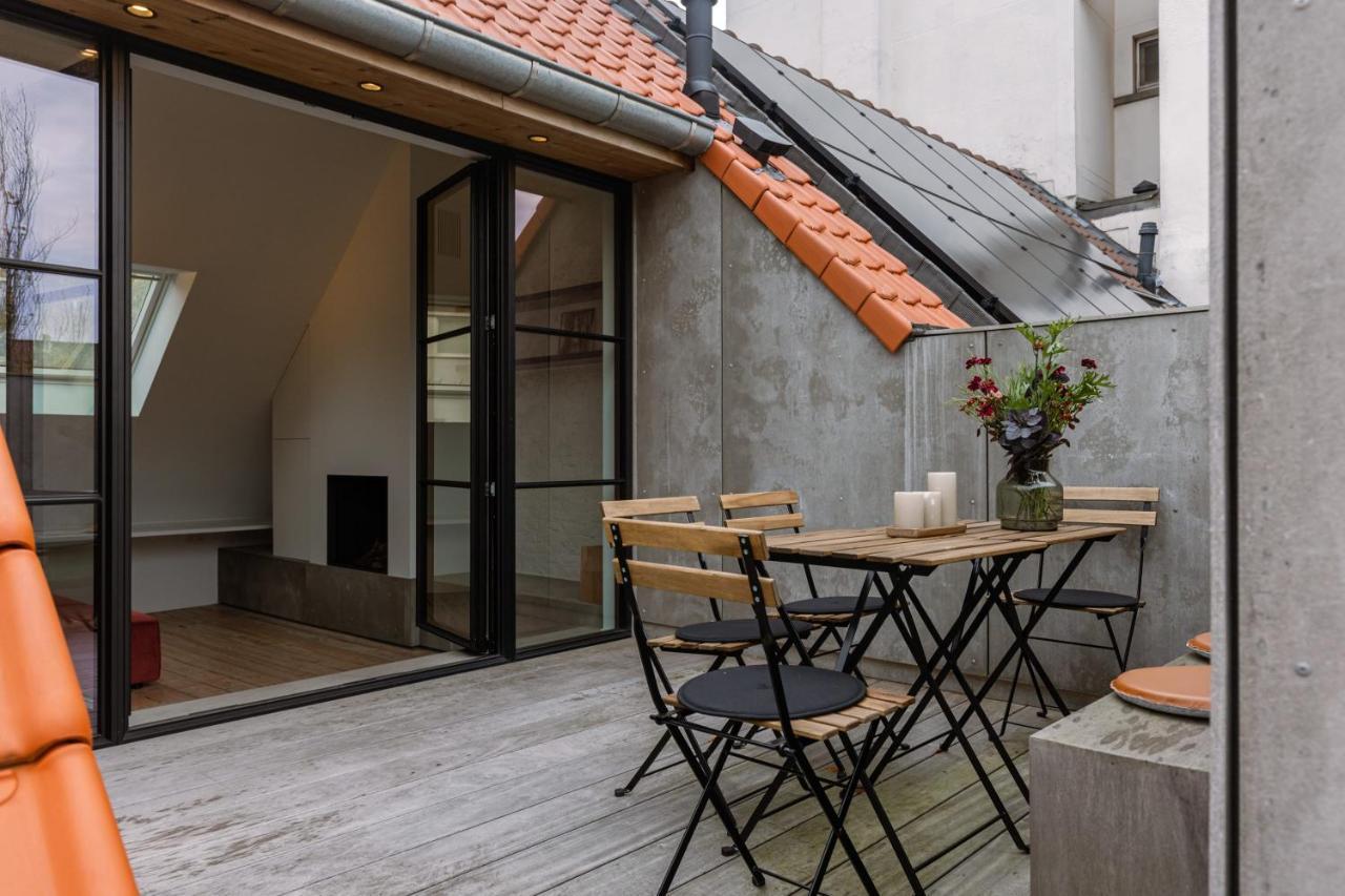 Beautiful Luxurious Mansion With Several Terraces Kortrijk Exterior foto